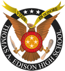 Thomas A. Edison High School logo