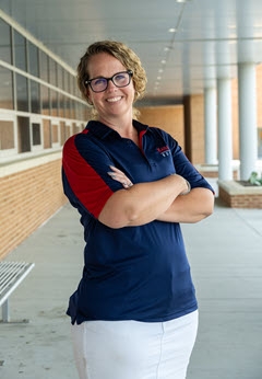 Image of Amanda Burke, smiling and facing camera